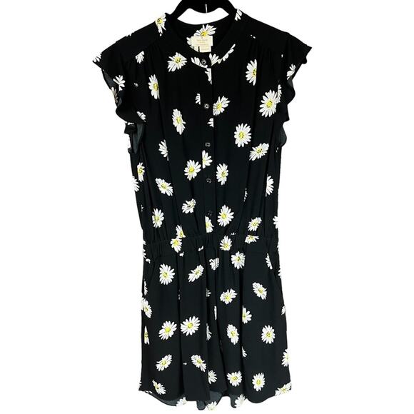 KATE SPADE Daisy Dot Crepe Romper - Picture 7 of 8